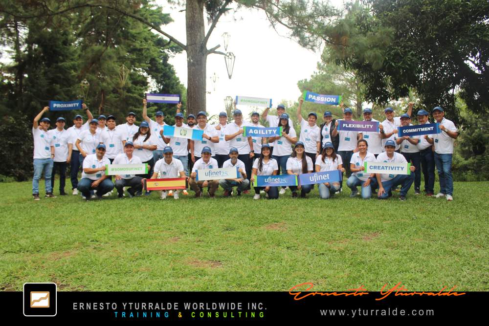 El Salvador Team Building | Alineación a valores corporativos | dinámica de cuerdas con propósito en El Salvador